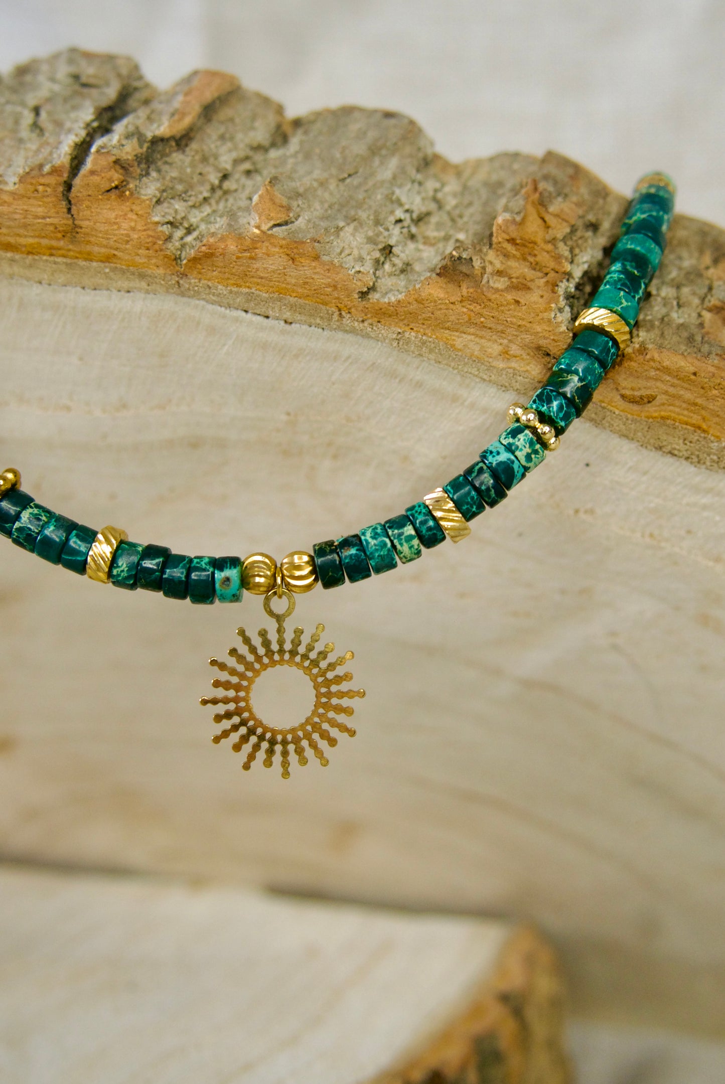 Collier heishi HILONA