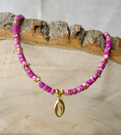 Collier heishi HILONA