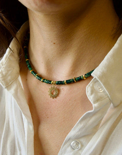 Collier heishi HILONA