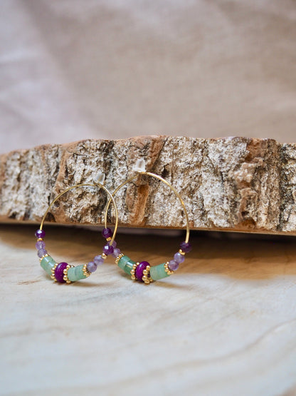 Boucles d’oreilles ROXANE