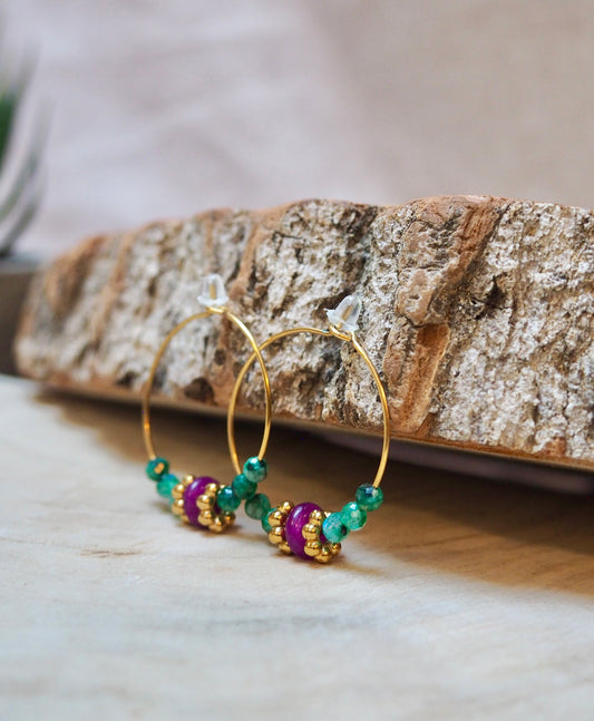 Boucles d’oreilles IRIS